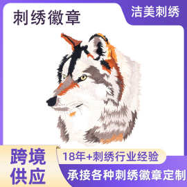 定制刺绣徽章刺绣布贴补丁贴电脑绣花刺绣卡通动漫玩偶头像