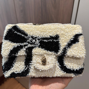 luxury mini classic flap��Ƭ��cf sequins  bag quilted chain