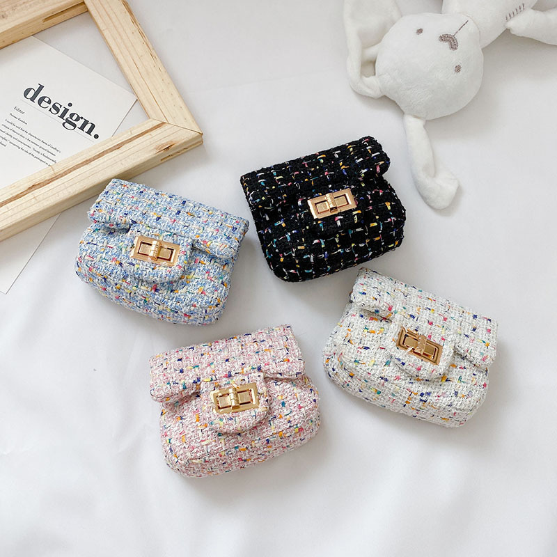 New Children's Small Bag, Women's Crossbody Bag, Princess Fashion Shoulder Bag, Baby Small Fragrance Coin Accessory Bag, Trendy