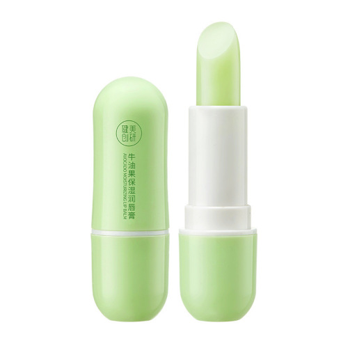 Bodybuilding Chuangyan avocado lip balm for women, moisturizing, hydrating, anti-drying, men's lip balm for diluting lip lines