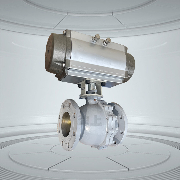AT210 DN150 津上伯纳德 防腐型电子式气动执行机构配套球阀
