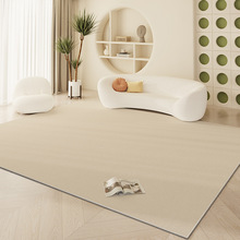 現代簡約純色客廳地毯2023新款沙發茶幾毯卧室房間床邊地墊免打理