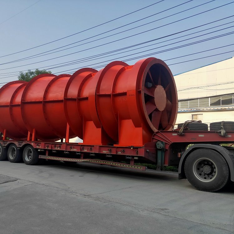 Suministro de ventilador de flujo axial contra-rotativo a prueba de explosiones para uso en la mina FBDNo6.0/2x11