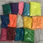 制作美甲袋装高温闪光粉