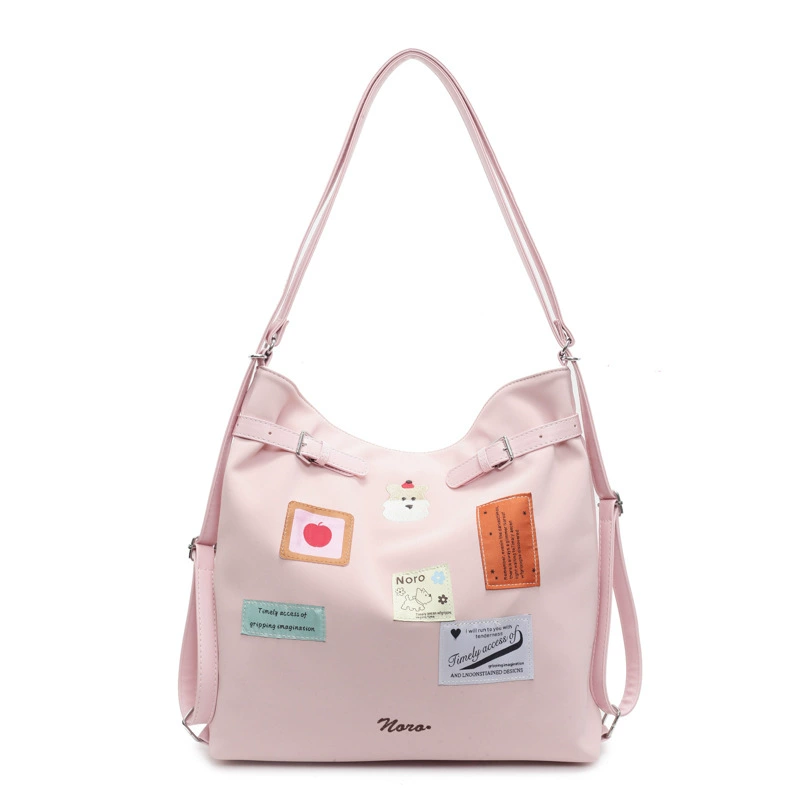 High quality retro capacious backpack, shoulder bag, American style