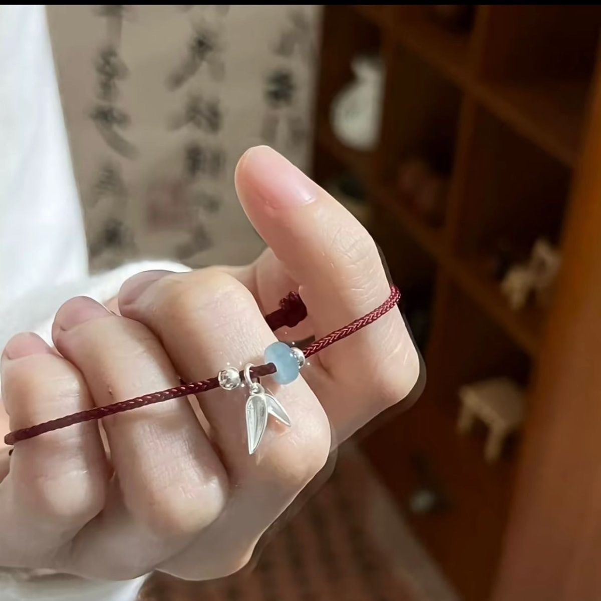 New Chinese Style National Style Money Ruyi Bracelet Women's Rope Refined Niche Design Bracelet All-match Girlfriend Bracelet