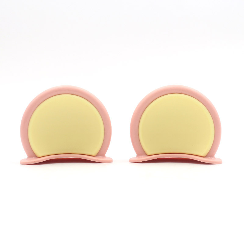 Auto Parts and Accessories: Diàndòngchē Ear Decoration - cute-bear-ears-pink-yellow
