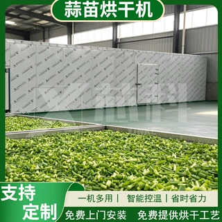 蒜苗烘干机空气能 全自动热泵大蒜叶青蒜烘干房 新鲜蒜叶烘干设备