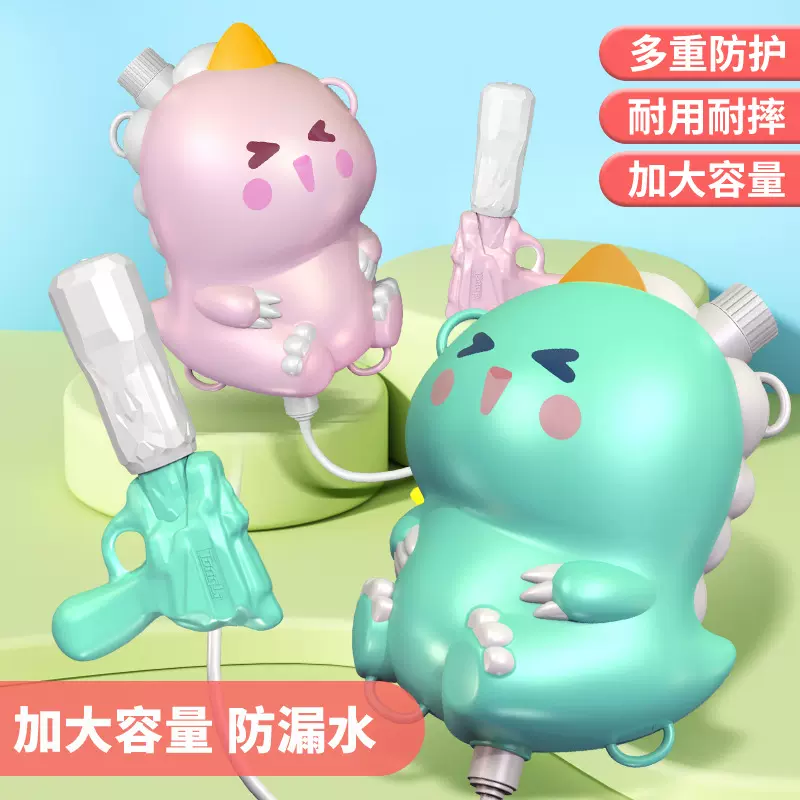 ToLing2025新款儿童背包水枪抽拉式大容量水枪戏水沙滩玩具批发