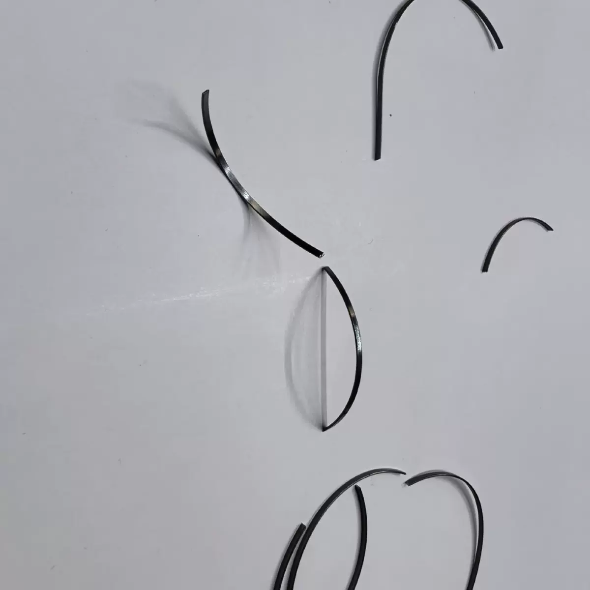 镍钛合金记忆丝弧形弹片 超弹记忆.精密适配 多场景耐用之选