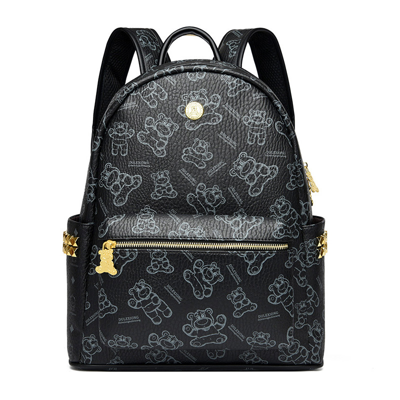 Bolso negro mediano desnudo