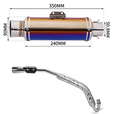 18-23 years, Exhaust pipe