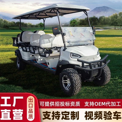 Elektrikli qolf avtomobilləri four-wheel golf cart scenic spot