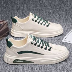 男鞋春季透氣運動休閒鞋2024新款潮流板鞋小白鞋軟底單鞋男鞋