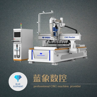 1328 数控开料机 直排加工中心 板式家具生产线 蓝象数控