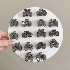 髪の量が少ない女性向けのコールドスタイルデザインの小さなヘアクリップ、小さなヘアクリップ、サイドの切れ毛前髪クリップ、プリンセスヘアクリップ、ヘッドドレス