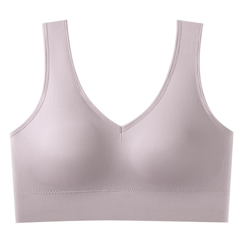 Malla de encaje espalda ropa interior deportiva Sujetador push up pecho más tamaño base tubo superior envuelto chaleco para las mujeres