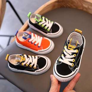 Spring and Autumn New Children's Canvas Shoes Boys' Casual Shoes Non-Slip Slip-On Girls' Shoes Baby