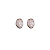 Silver needle, fashionable universal earrings from pearl, light luxury style