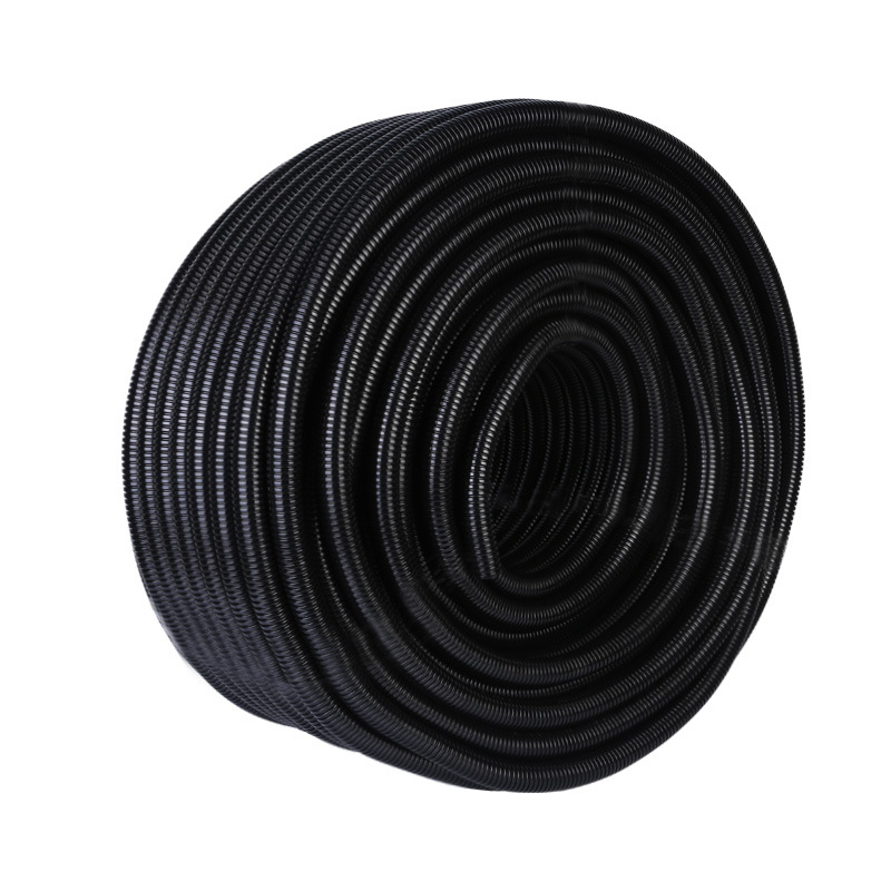 PA Nylon Plastic Corrugated Tube Fireproof Waterproof Flame Retardant Flexible Hose Wire Protection Sleeve Car Wiring Line Harness Wholesale