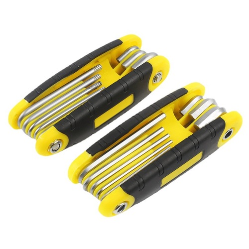 Xinton folding hexagonal wrench special-shaped tool set metric plum blossom rice multifunctional hexagonal full set