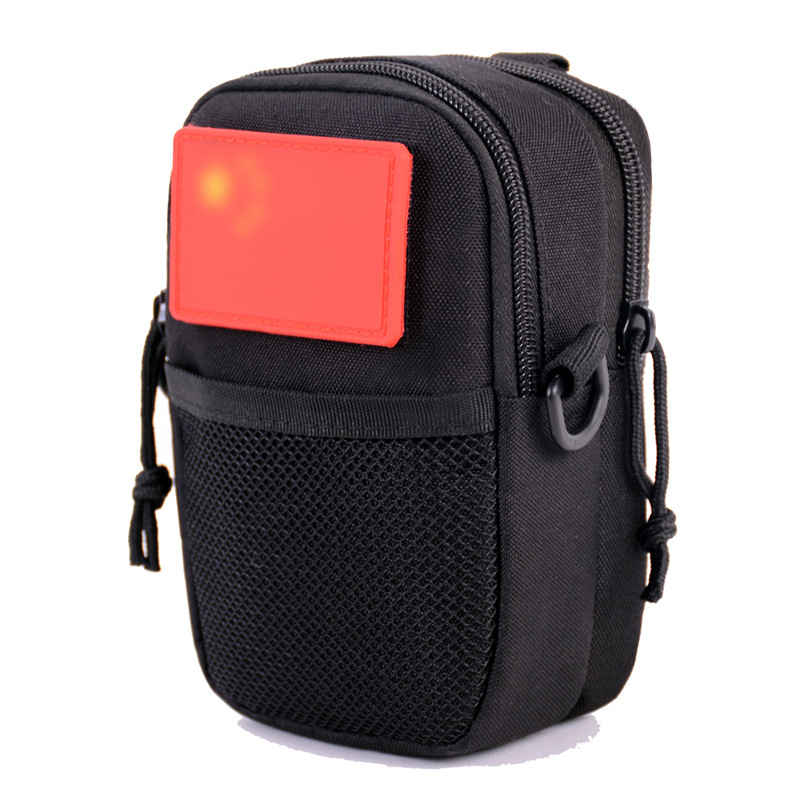 Bolsa para teléfono móvil para deportes al aire libre, bolsa táctica impermeable de tela Oxford, bandolera para ciclismo, senderismo, ocio, riñonera con correa trasera