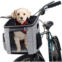 多功能宠物背包狗自行车包双肩背猫狗包 外出宠物包可拆卸收纳狗