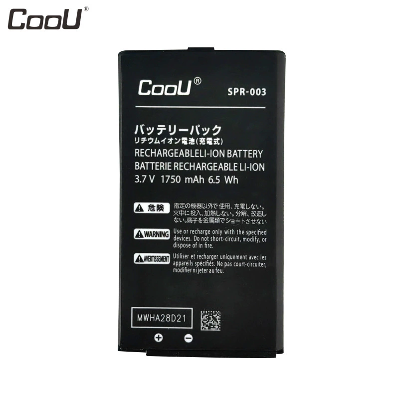 Аккумулятор COOU для Nintendo New3DSXL SPR-003, встроенный 1750 мА·ч (модель SPR-003)