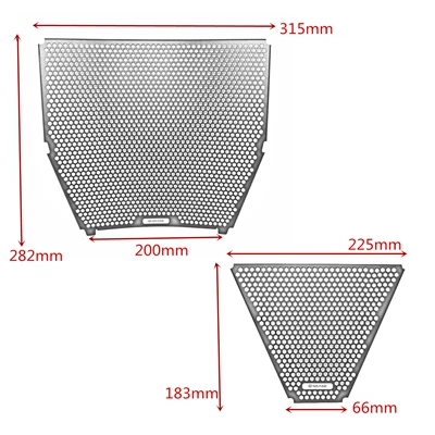 radiator guard, Motorcycle frame