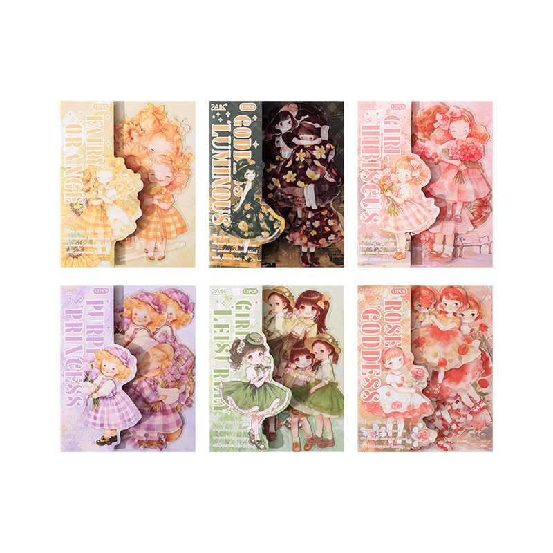 Elegante como azul transparente pegatinas de mascotas impermeables diy diario pegatinas personajes transfronterizos material pegatinas de chicas bolsa