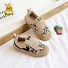 Children's cloth footwear for leisure suitable for men and women girl's for early age, soft sole, wholesale