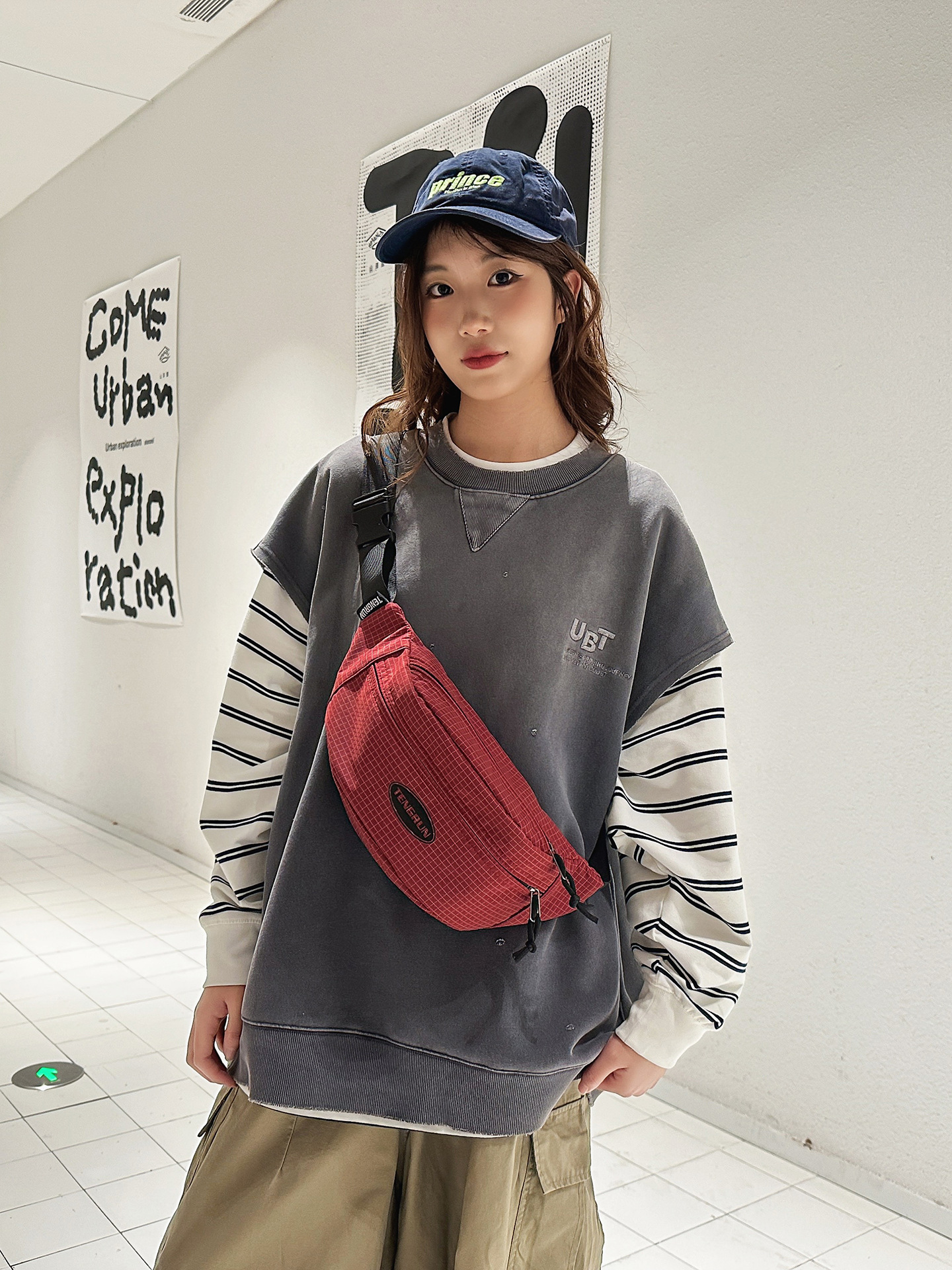 Simple Waist Bag, Men's Chest Bag, Nylon Simple Lightweight Shoulder Bag, Women's Casual Sports Crossbody Bag, Men's Waist Bag