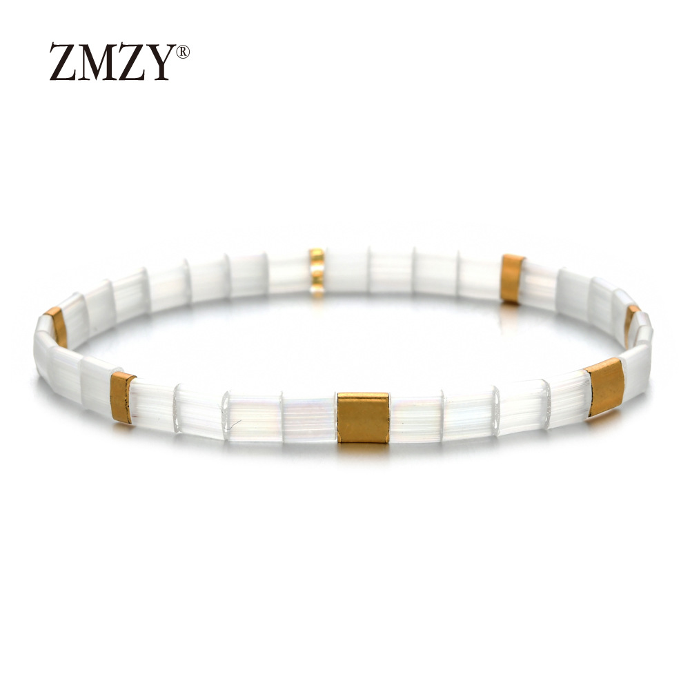 20g Weight Bracelets Classification Beaded Chain Material 1 Piece Quantity Holiday, Daily Occasion Beaded Material Colorful Pattern Women's Gender Bohemian Style Bohemian Colorful Beaded Wholesale Beaded Bracelets 14