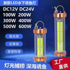新品LED水中釣り灯釣り灯集魚灯いかだ釣りヨット釣り灯夜釣り灯100W600W