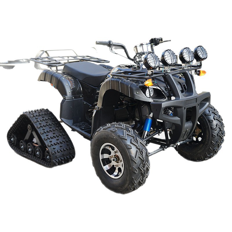 Motonieve y Cuatrimoto de Orugas ATV de Hierro y Plástico con Transmisión por Cadena image 6