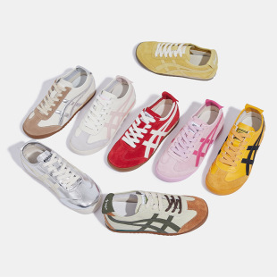 leather version! Yellow German Training Shoes Women's 2025 New Flat All-match Casual Sports Soft Red Forrest Gump Sneakers