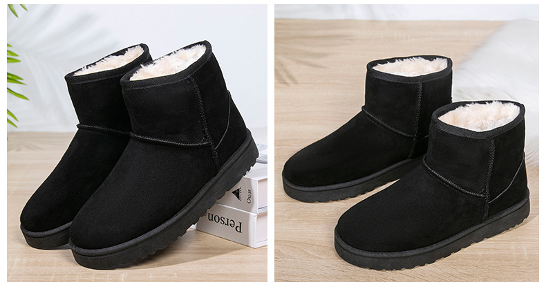 Damen-Stiefel, Kunstpelz, Militär, lässig, hoher Absatz, mittlerer Absatz, runde Zehen, Schnürung, Slip-On, Sport, Reiseschuhe, Stiefel_voghion.com