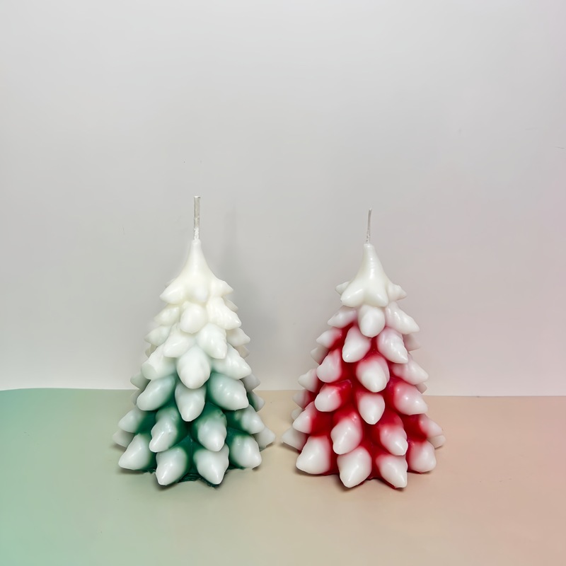 クリスマスツリーキャンドルクリスマスオーナメントギフトキャンドルクリスマスデコレーションキャンドルギフトボックスお土産クロスボーダー卸売|undefined