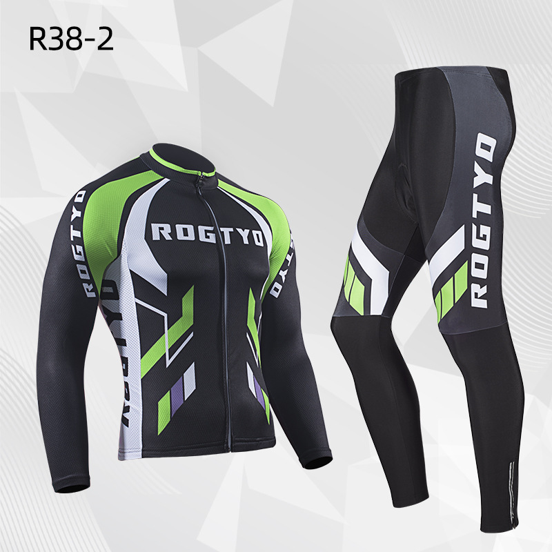 Primavera, verano, otoño, chaqueta, pantalones largos, uniformes de secado rápido de bicicleta de montaña para hombres y mujeres. image 6