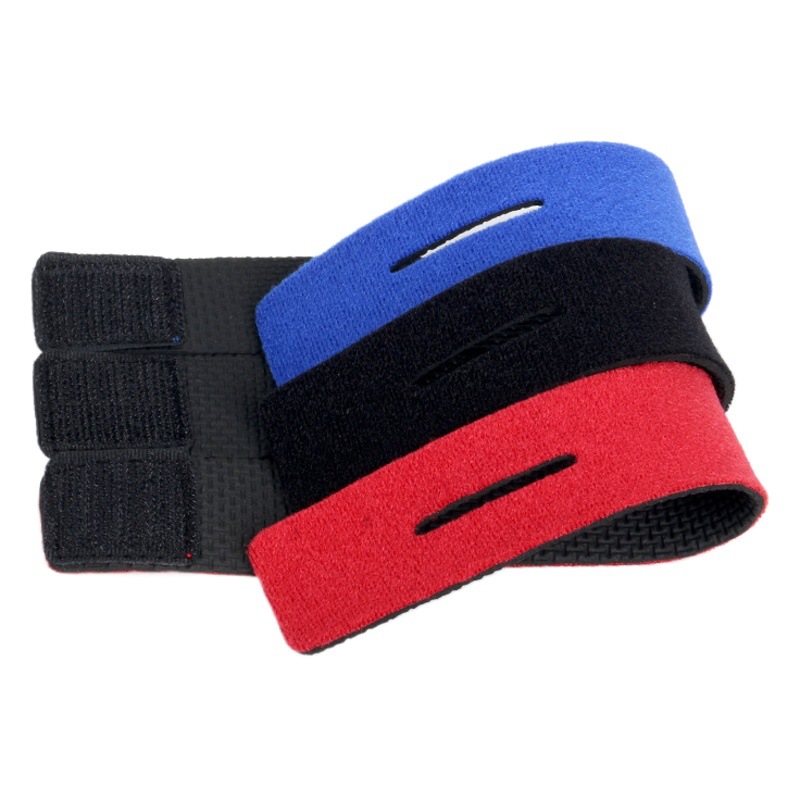 Barra de la viga de Amazon Luya con almacenamiento de caña de pescar Velcro cordón de unión material de buceo caña de pescar elástica correa de la barra de la viga