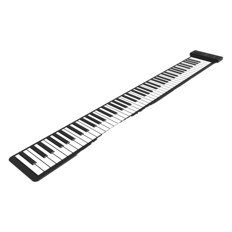 Rollo de mano piano 88 engrosamiento clave Edición Profesional con teclado externo plegable simulación práctica para adultos órgano electrónico portátil
