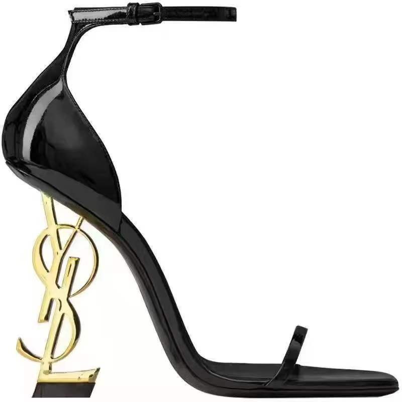Sexy high heels with a strap