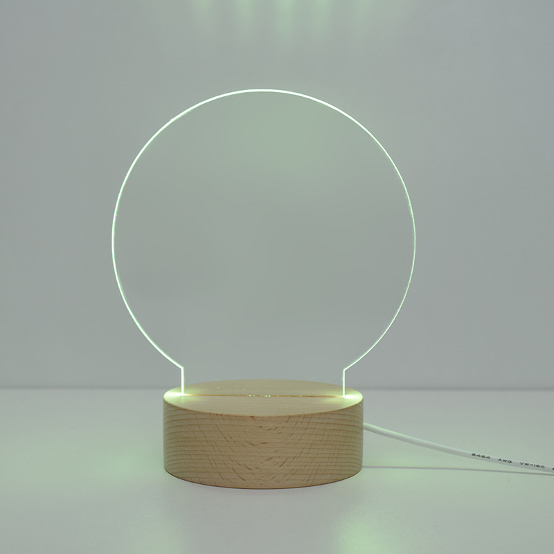 Ventas directas de la fábrica nuevo blogger mismo mensaje creativo luz noche dormitorio lámpara decoración adornos