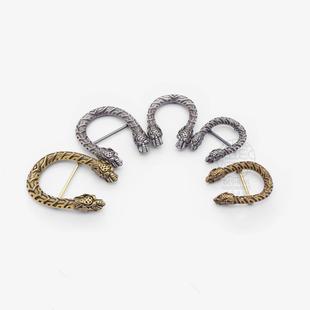 Bag Hardware Accessories, Dionysus Bag Front Decorative Snake Head Buckle, Zinc Alloy Die-Cast Women's Bag Faucet Buckle