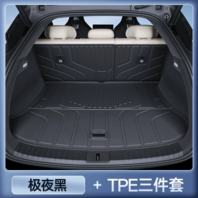 Trunk Mat – interior modification parts - extreme-fox-t1midnight-black-upgraded-tpe-main-mat-three-piece-set-extreme-fox-at2025-model-t1