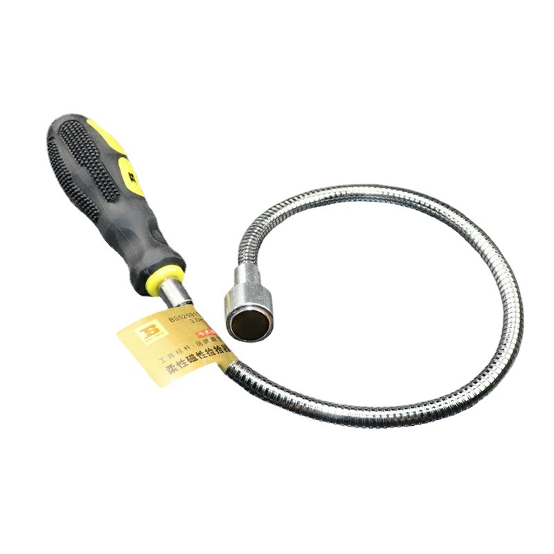 波斯工具 柔软磁性捡拾器 强磁可弯型拾取器吸力棒柔性磁力棒