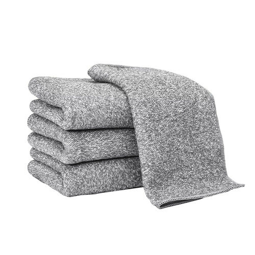 Washcloth Bamboo Fiber Cleaning Cloth Home Cleaning Living Room Kitchen Supplies Wiping Towel Stain Removal Household Water Absorbent No Shedding
