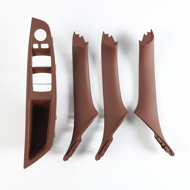 5 Series — BMW Armrest, handle, handle - left-hand-drive-4-piece-set-red-brown