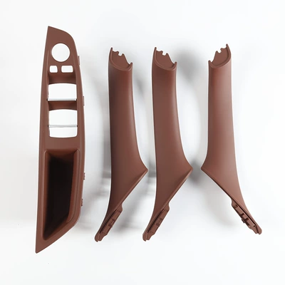 Interior Handle, Left-Hand Drive Door Armrest — Armrest, handle, handle - left-hand-drive-4-piece-set-red-brown