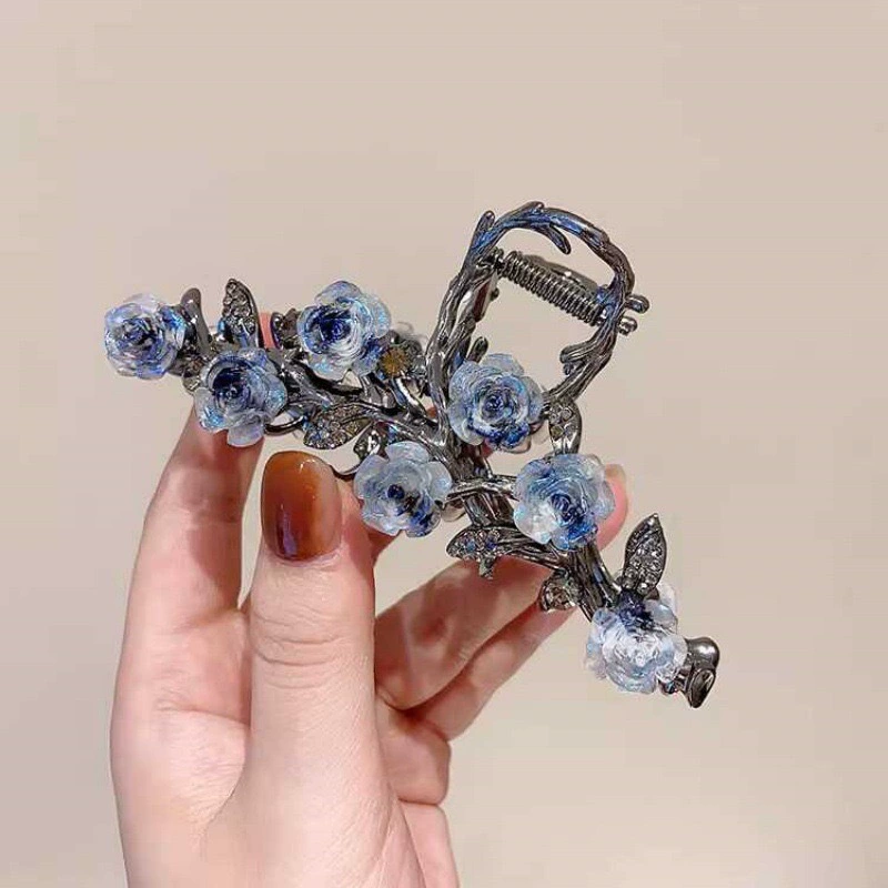 Модный горный чай, crab pin, элегантная подхват для волос, акулa, аксессуар для волос, новая коллекция, стиль легкой роскоши, качественный стиль, яркий запоминающийся стиль